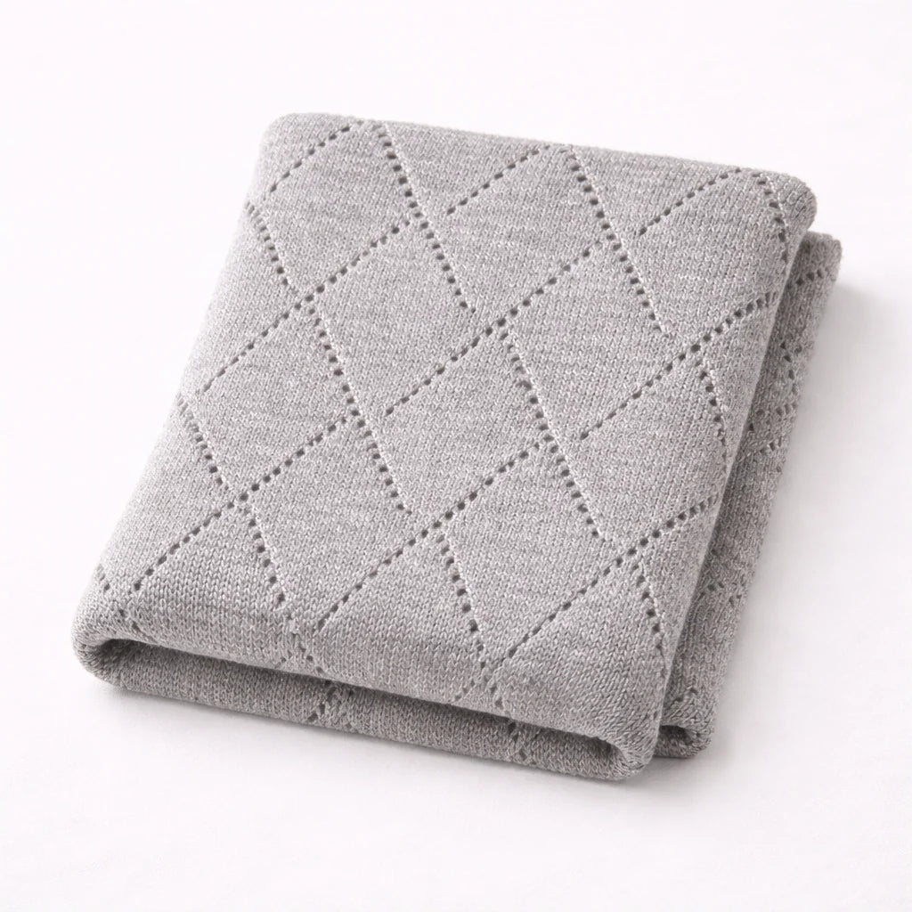 Amanda Alexander Cashmere Scarf Soft Grey