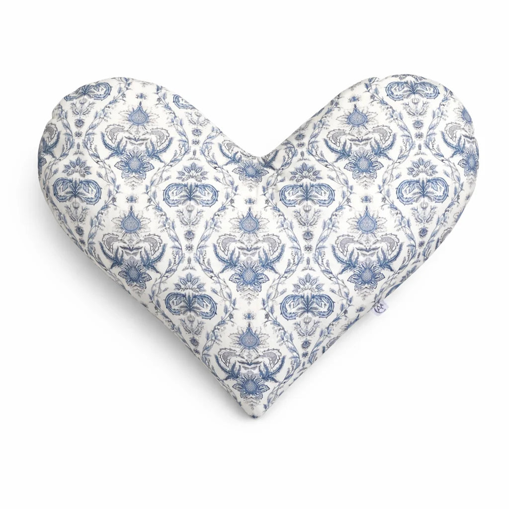 Amanda Alexander Hampton Blues Heart Wheatbag