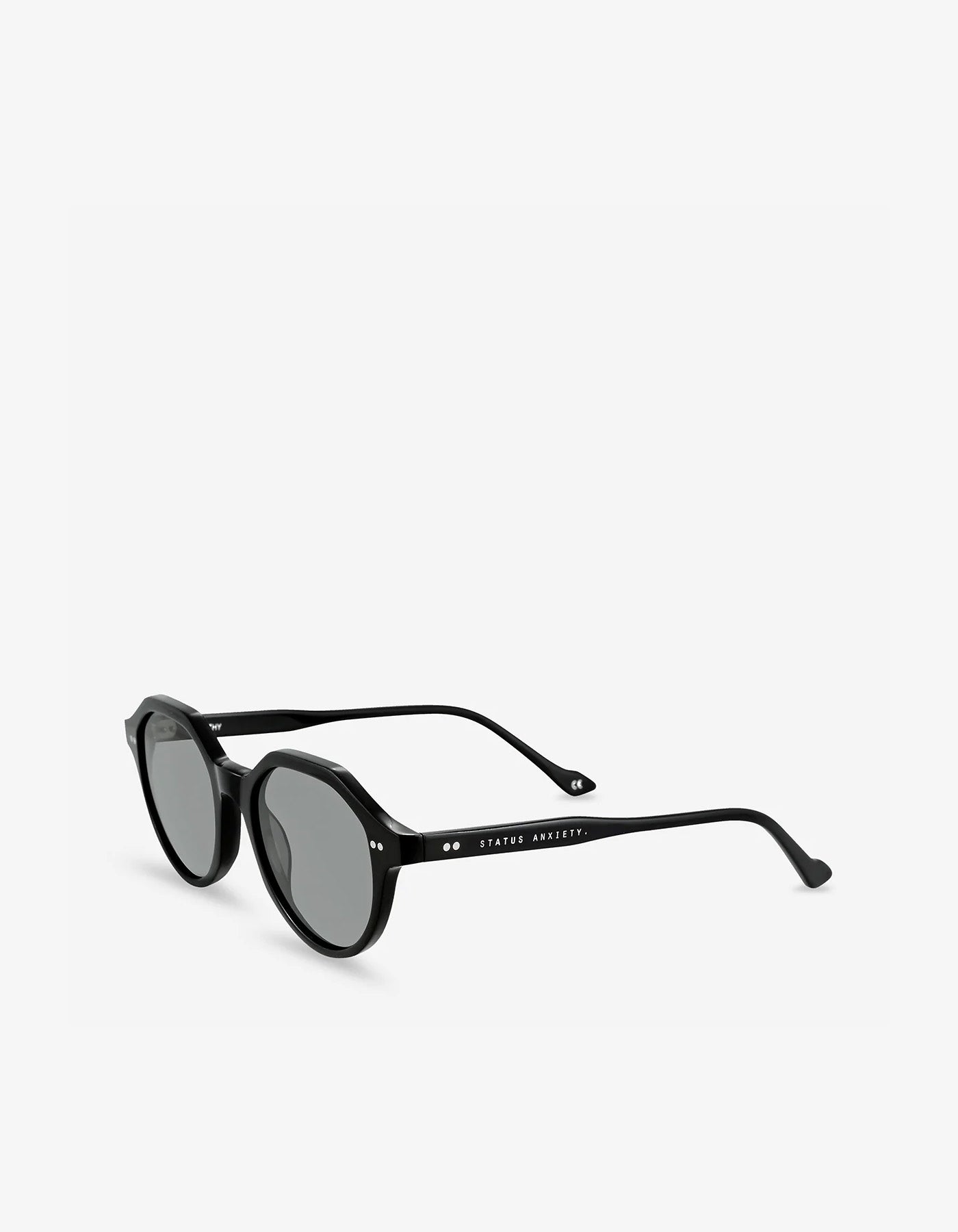 Status Anxiety Apathy Sunglasses  Black