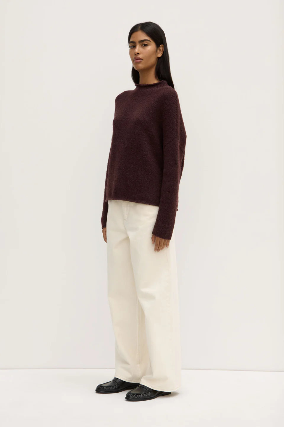 Assembly Label Apolline Knit Burgundy