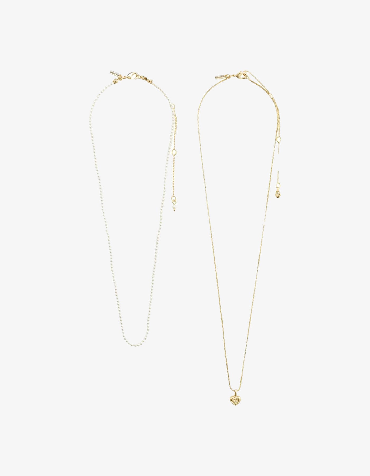 Pilgrim Arlet Necklace Gold 2 in 1 set