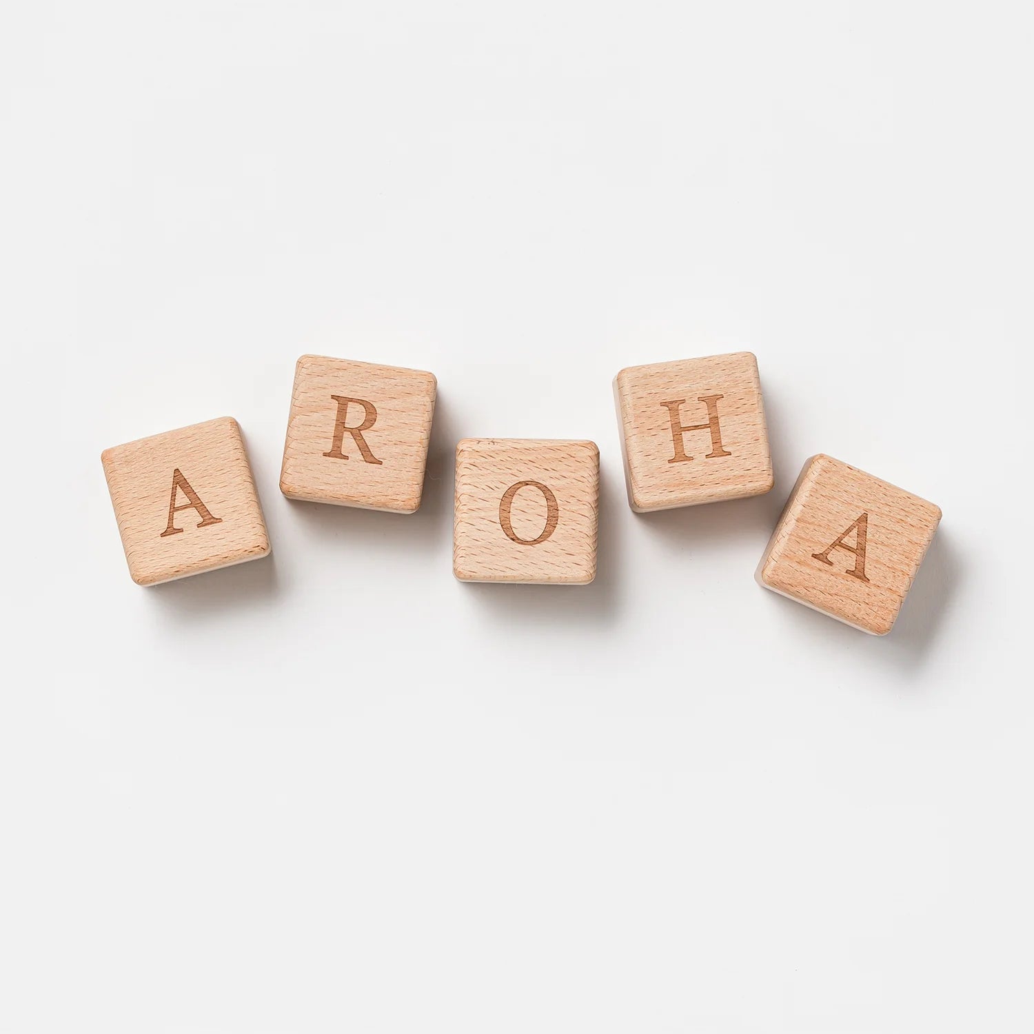 Over The Dandelions Aroha Wooden Block Set
