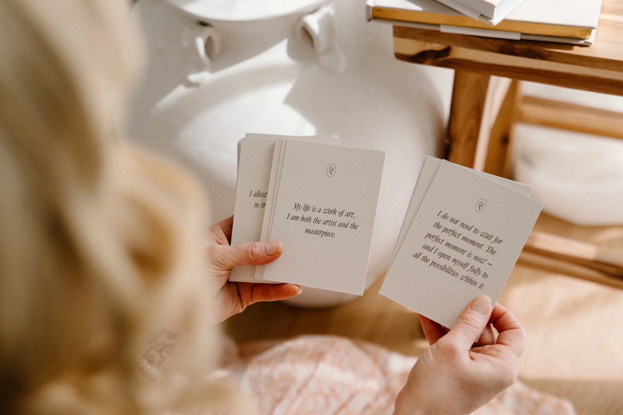 Olive & Page The Art of Living / to be alive Card Deck