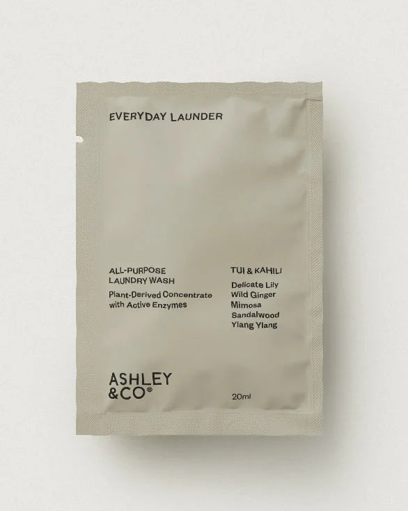 Ashley & Co Everyday Launder Laundry Wash Tui & Kahili Sample
