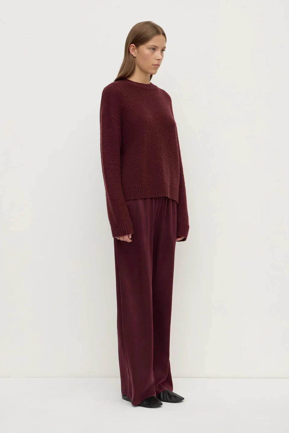 Assembly Label Ariel Knit Merlot