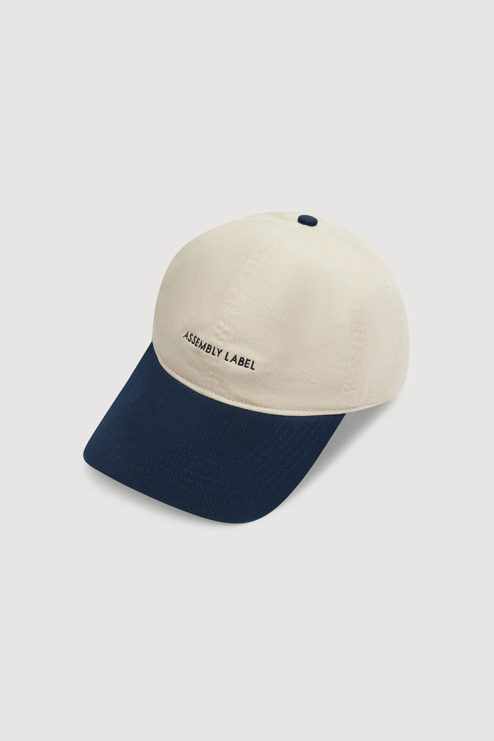 Assembly Label Contrast Cap Ecru/True Navy