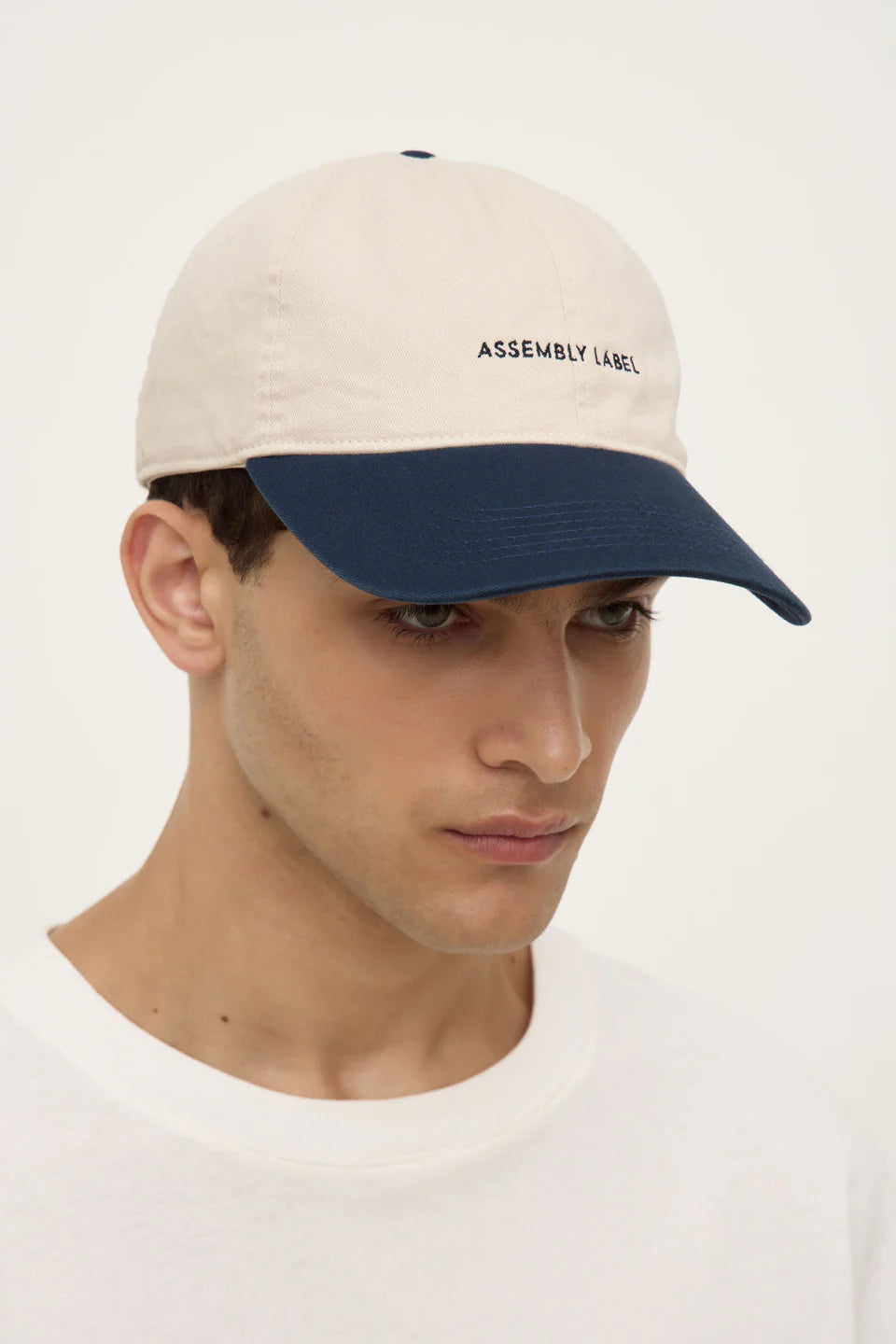 Assembly Label Contrast Cap Ecru/True Navy