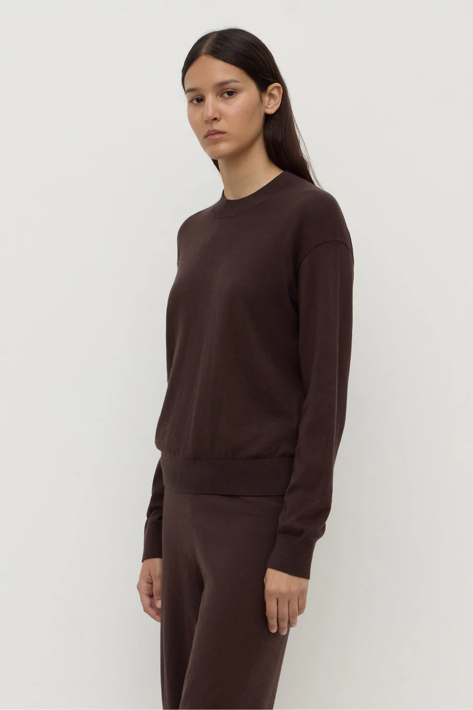 Assembly Label Cotton Cashmere Sweater Ganache