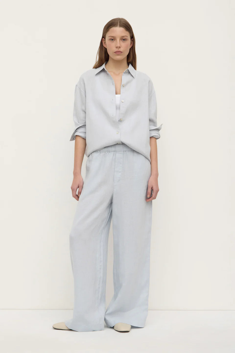Assembly Label Everyday Linen Pant Cloud