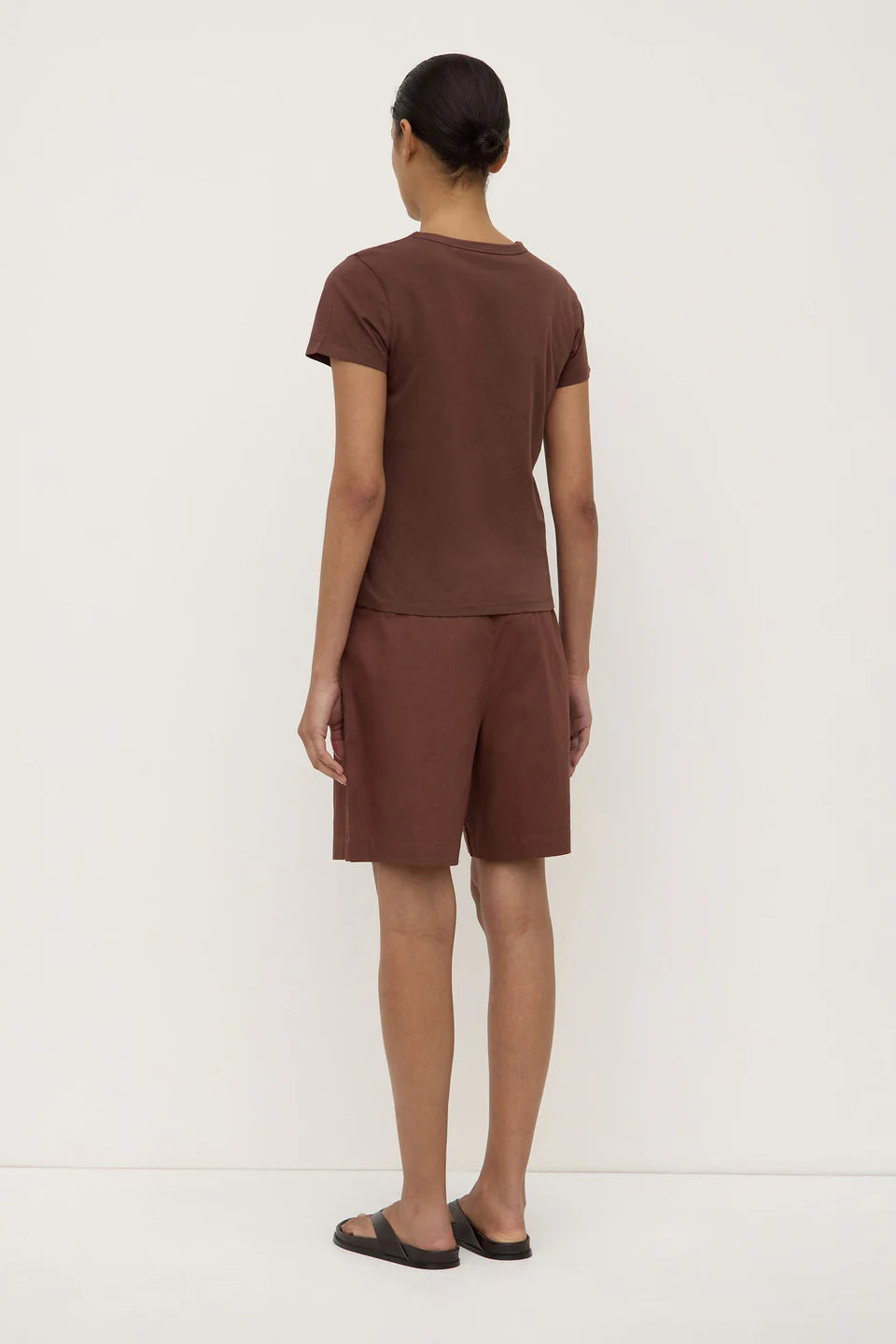 Assembly Label Indi Short Sleeve Tee Espresso