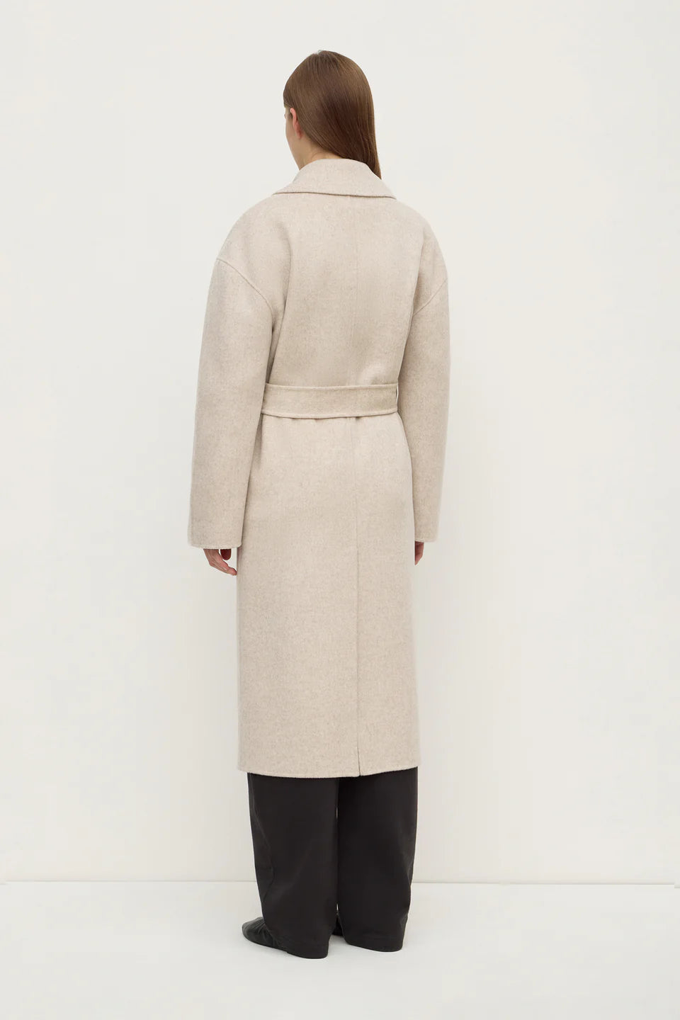 Assembly Label Ivy Wool Coat Oat Marle