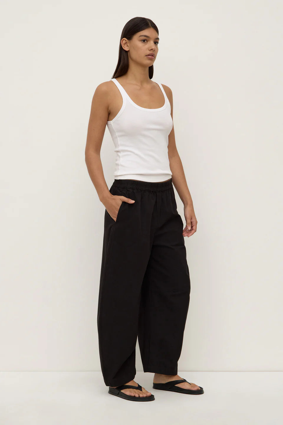 Assembly Label Lola Barrel Pant Black