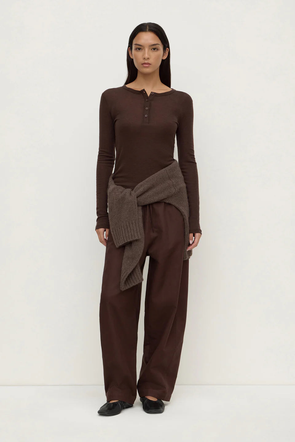Assembly Label Nora Merino Wool Henley