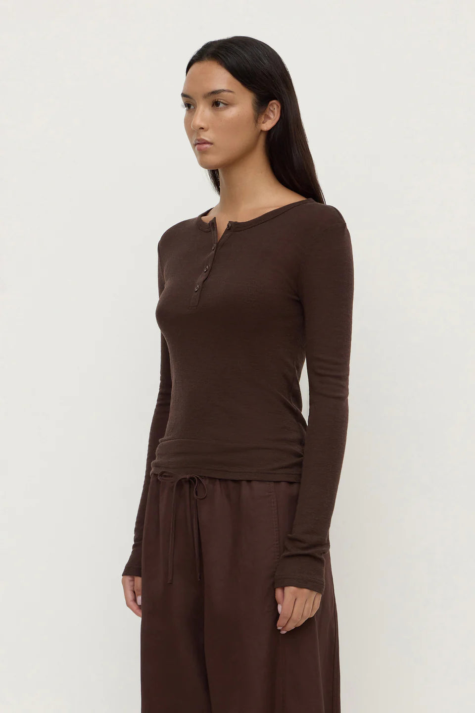 Assembly Label Nora Merino Wool Henley
