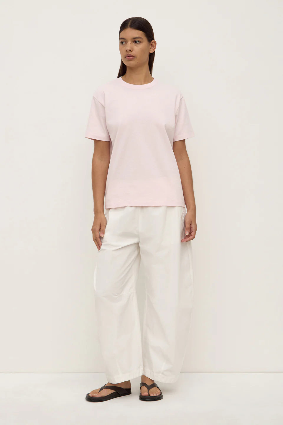 Assembly Label Organic Base Tee Blossom