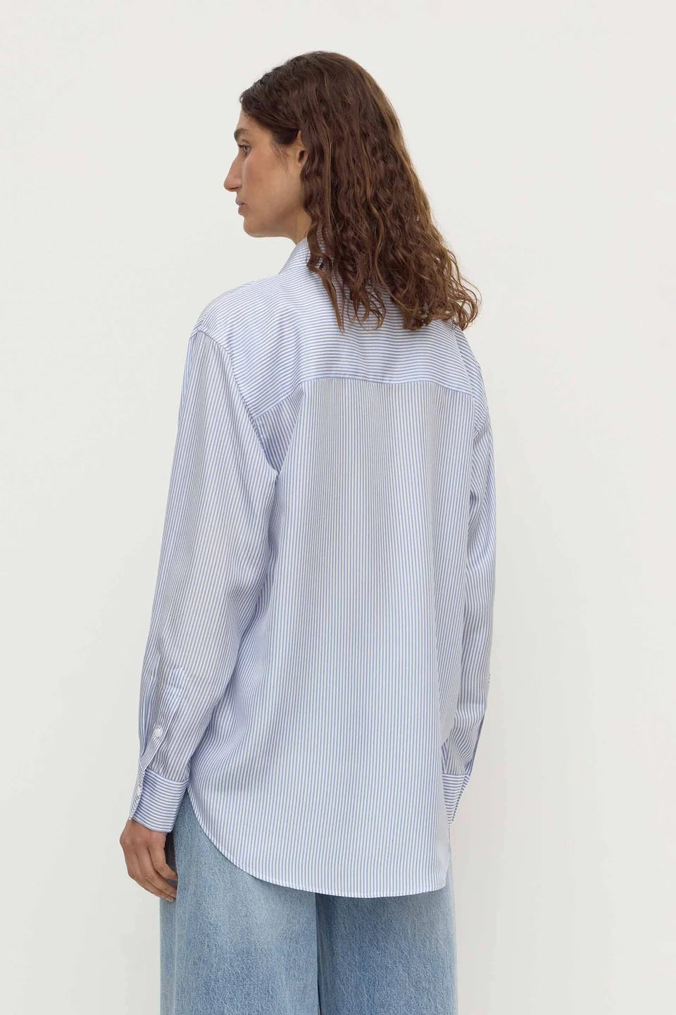 Assembly Label Spencer Stripe Silk Shirt