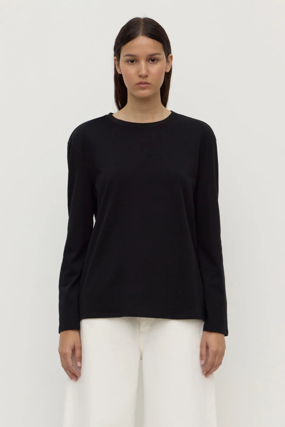 Assembly Label Thea Long Sleeve Tee Black