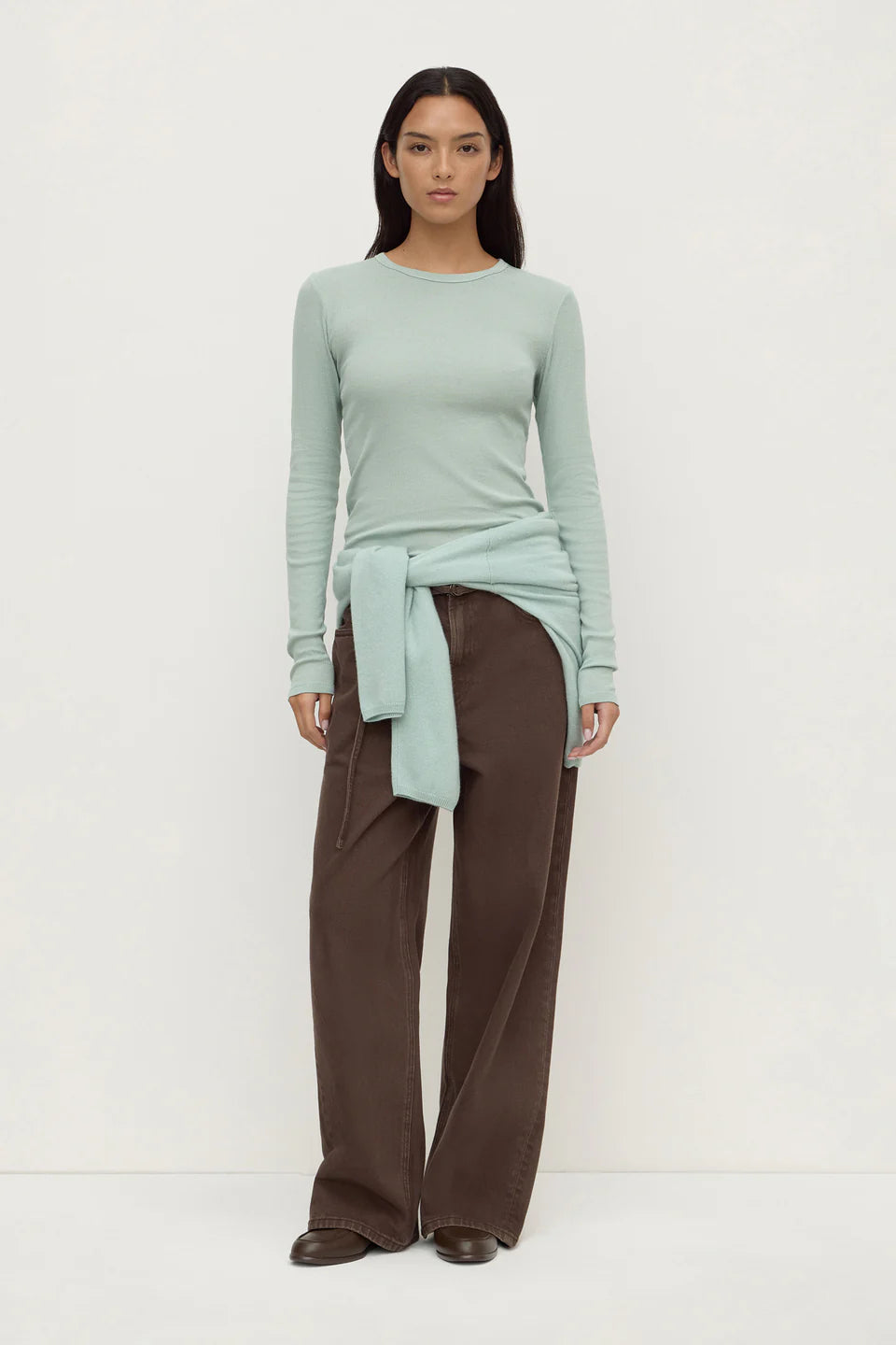 Assembly Label Zali Long Sleeve Tee Mint