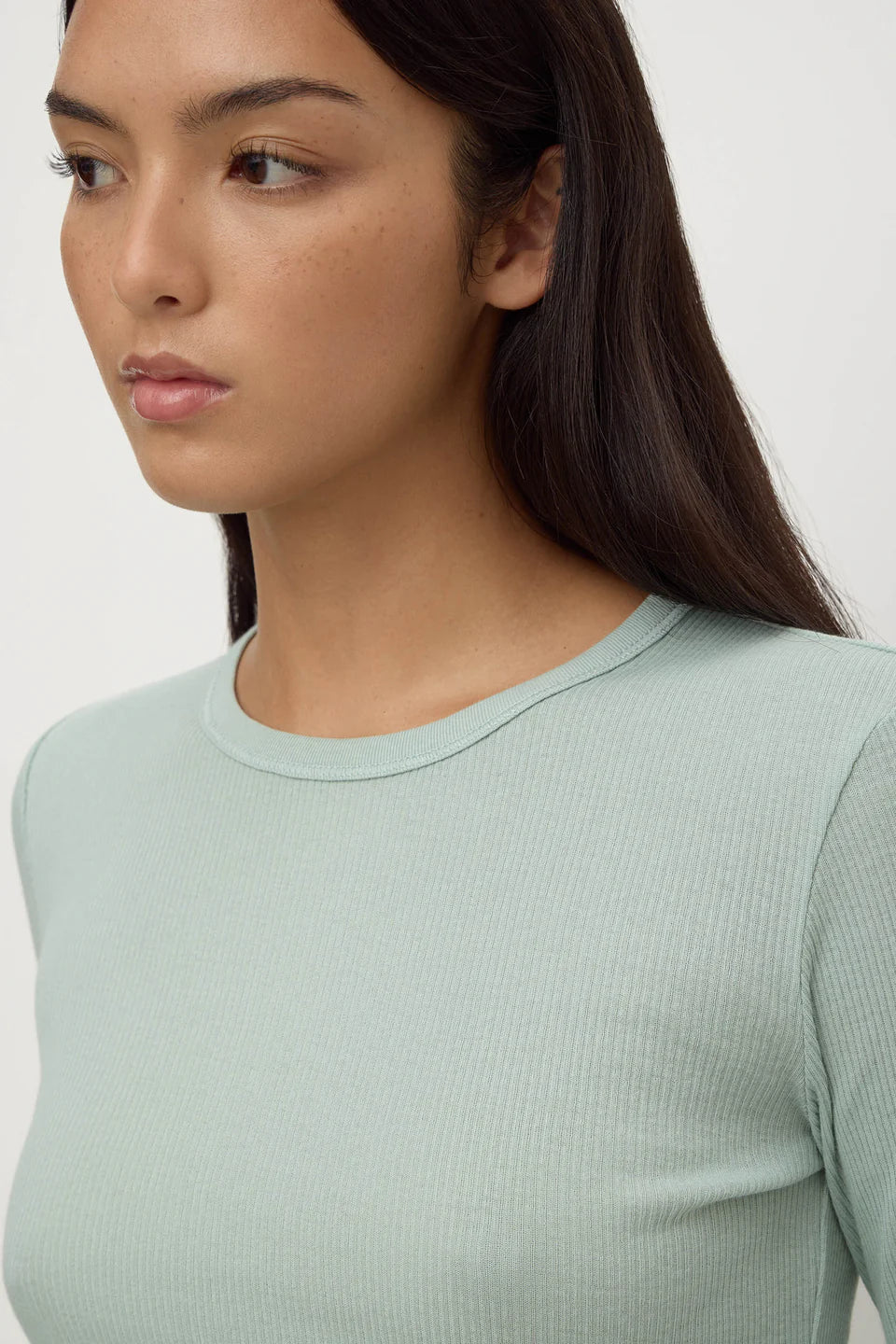 Assembly Label Zali Long Sleeve Tee Mint