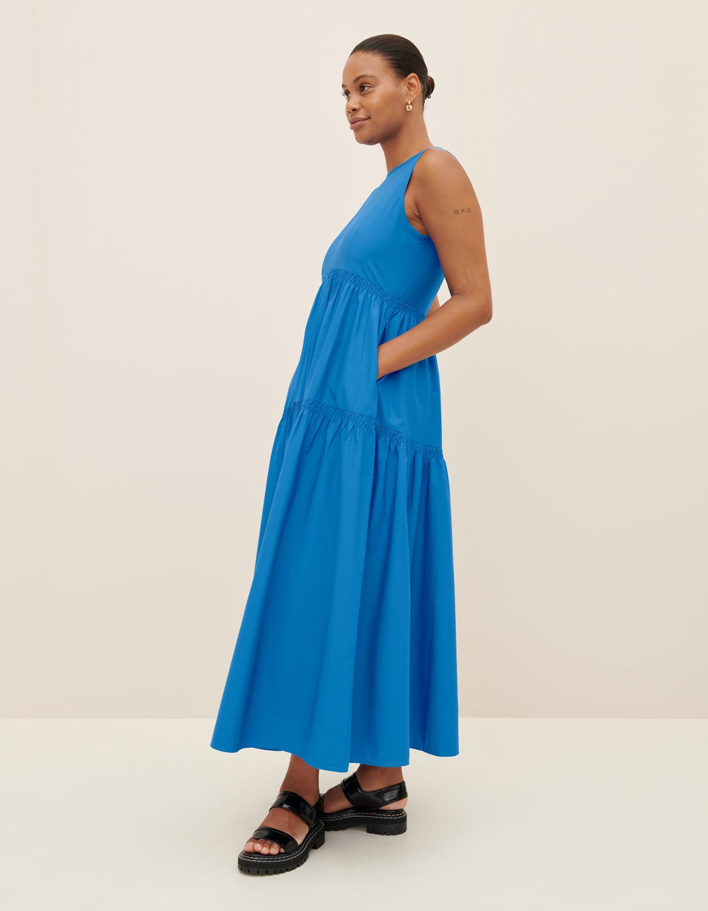 Kowtow Aurora Dress Ocean