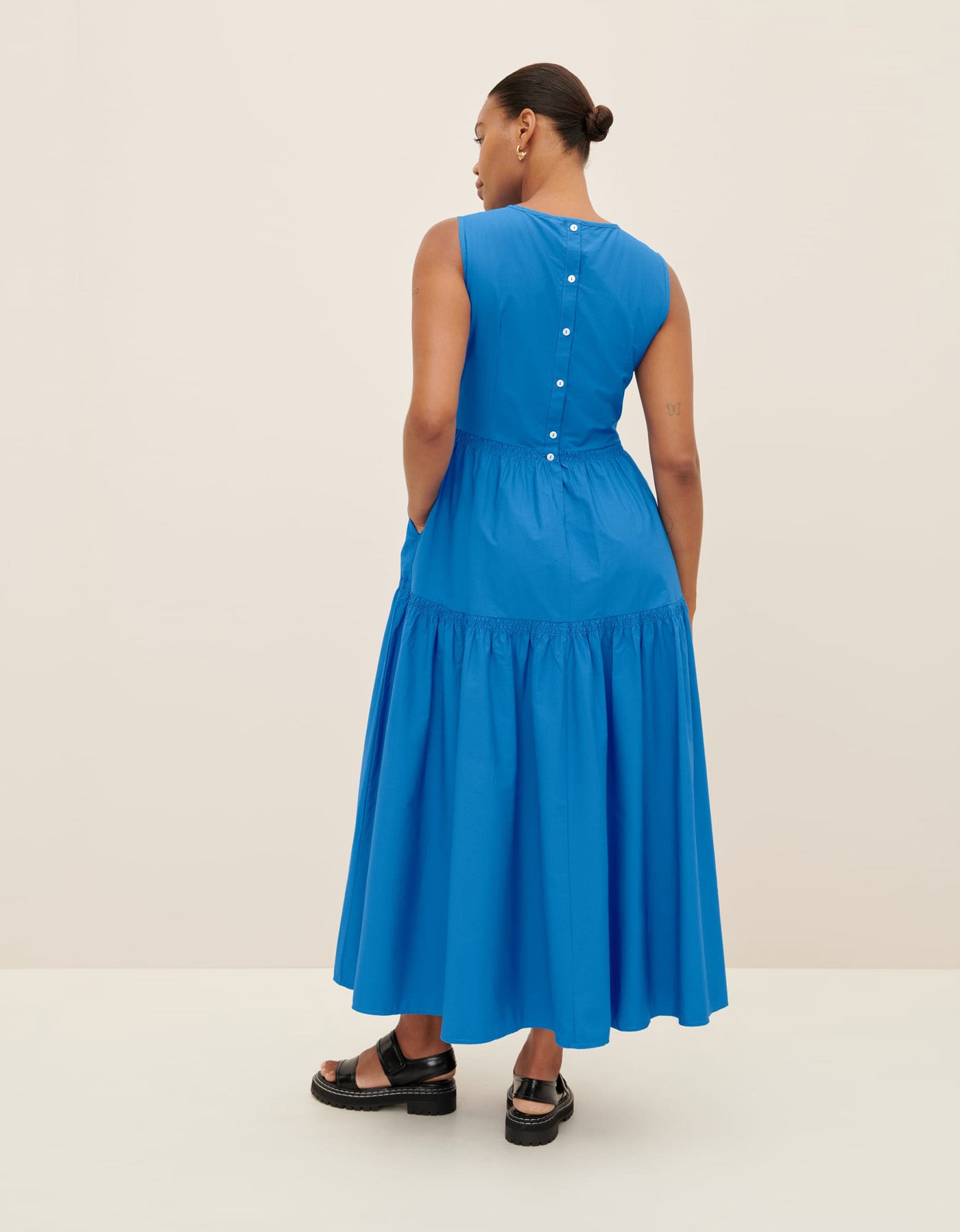 Kowtow Aurora Dress Ocean