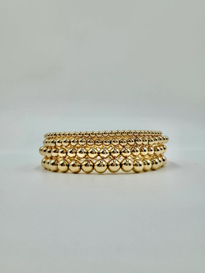 Dane Gold Bead Bracelet