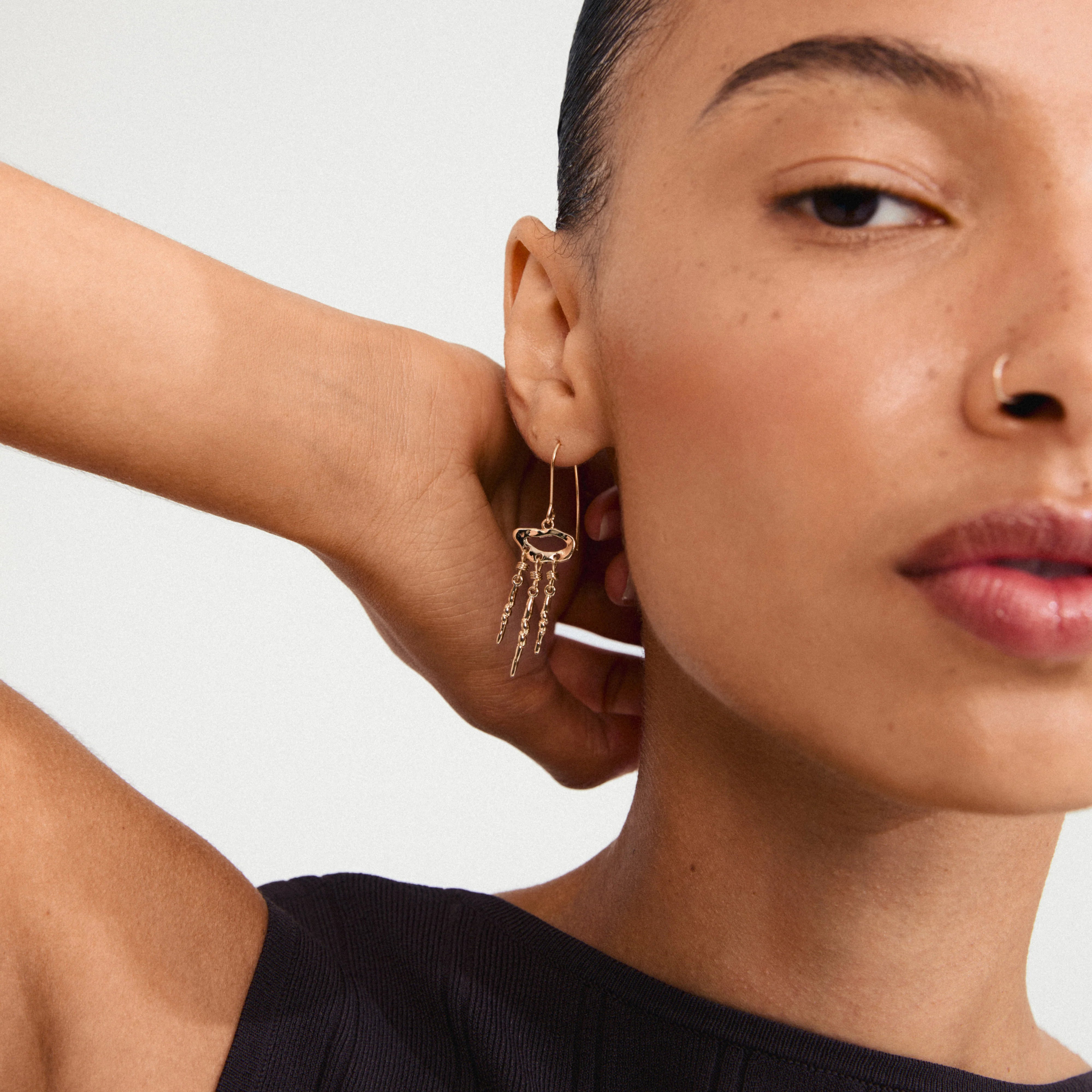 Pilgrim Breeze Earrings Gold