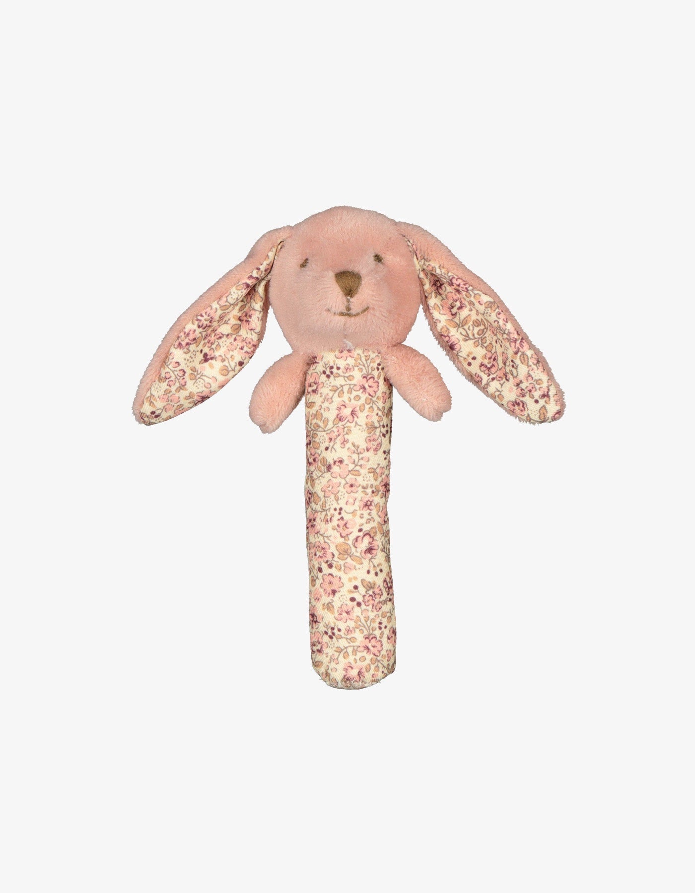 Lily & George Beartrix Bunny Rattle Pink