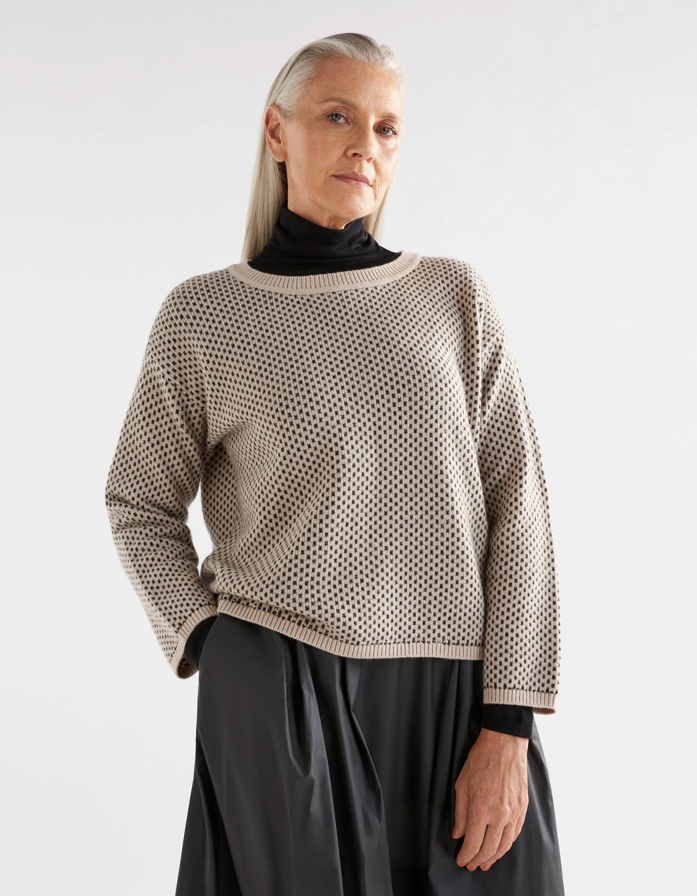 ELK Bis Sweater Fawn/Loden