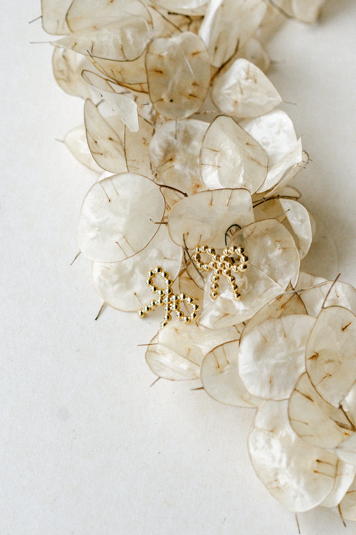 Castel & Co Bow Bubble Earrings Gold