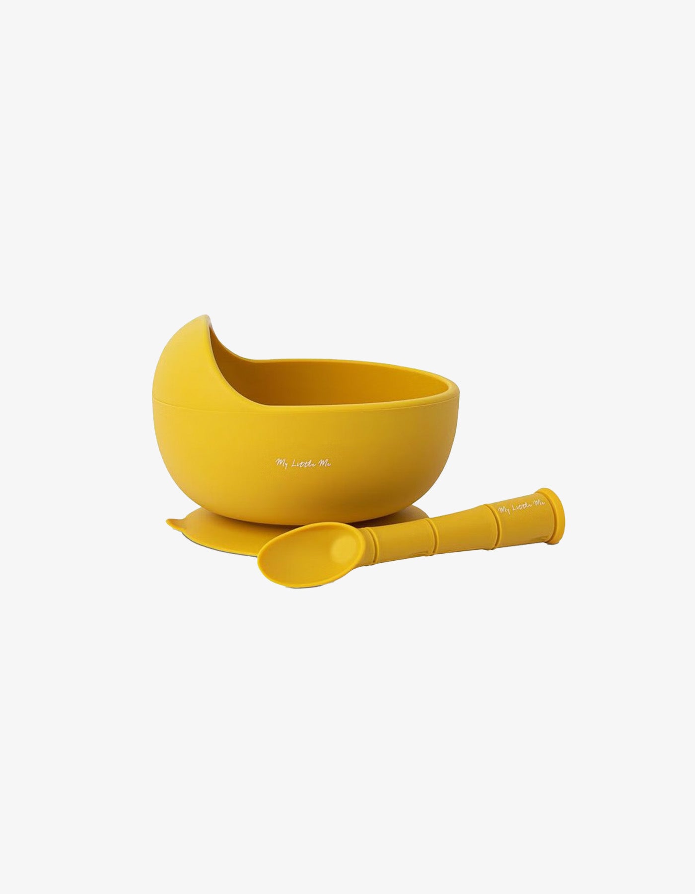 My Little Me Suction Bowl + Spoon - Mustard