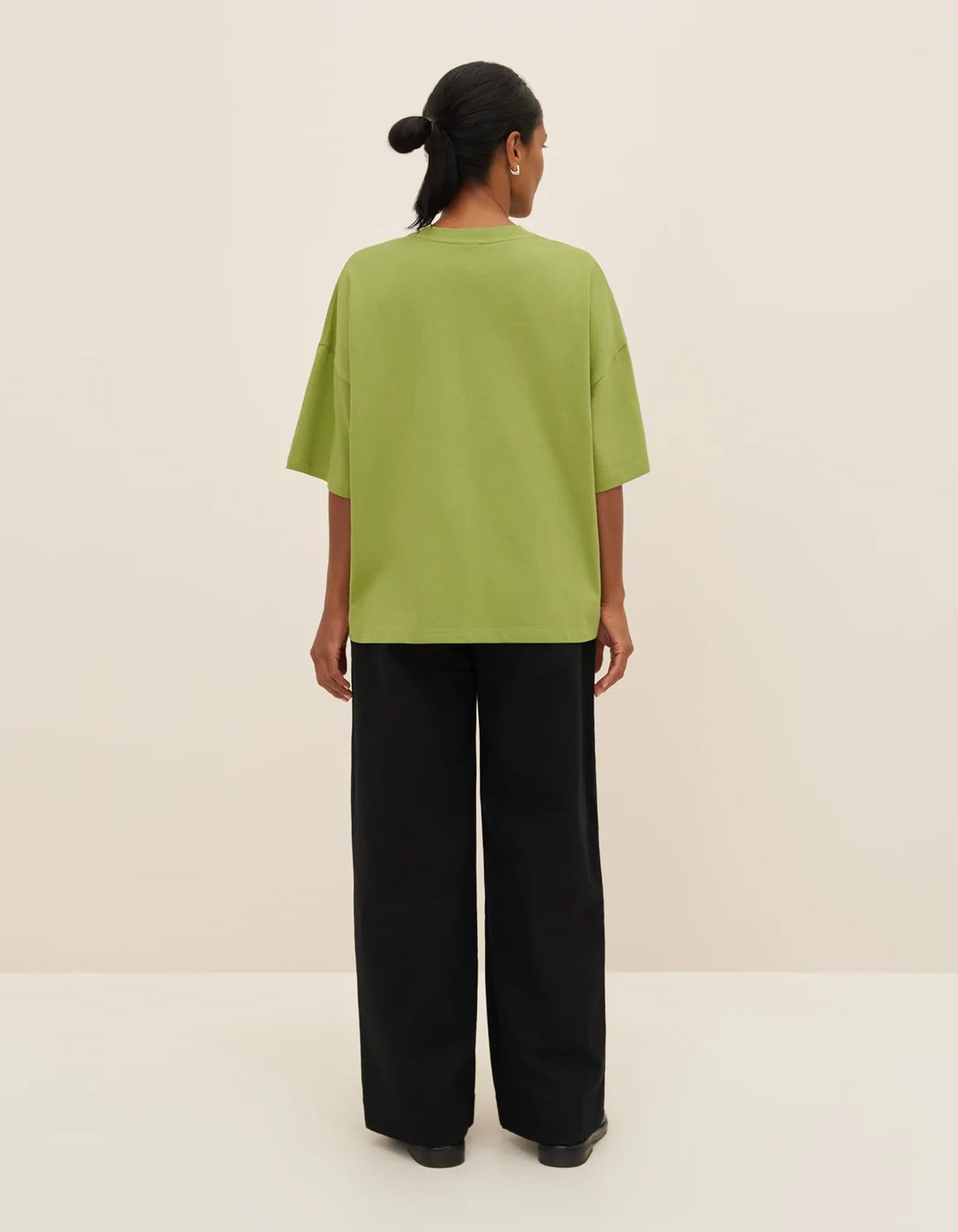 Kowtow Oversized Boxy Tee Leaf