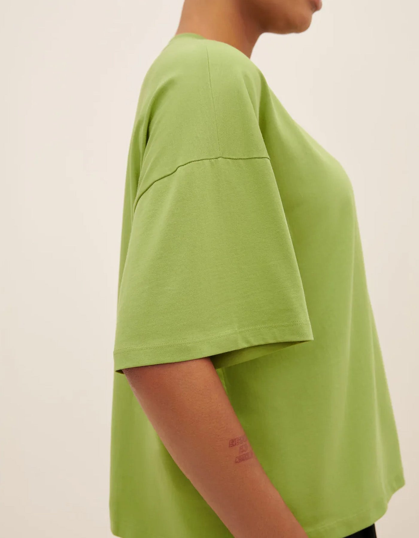 Kowtow Oversized Boxy Tee Leaf