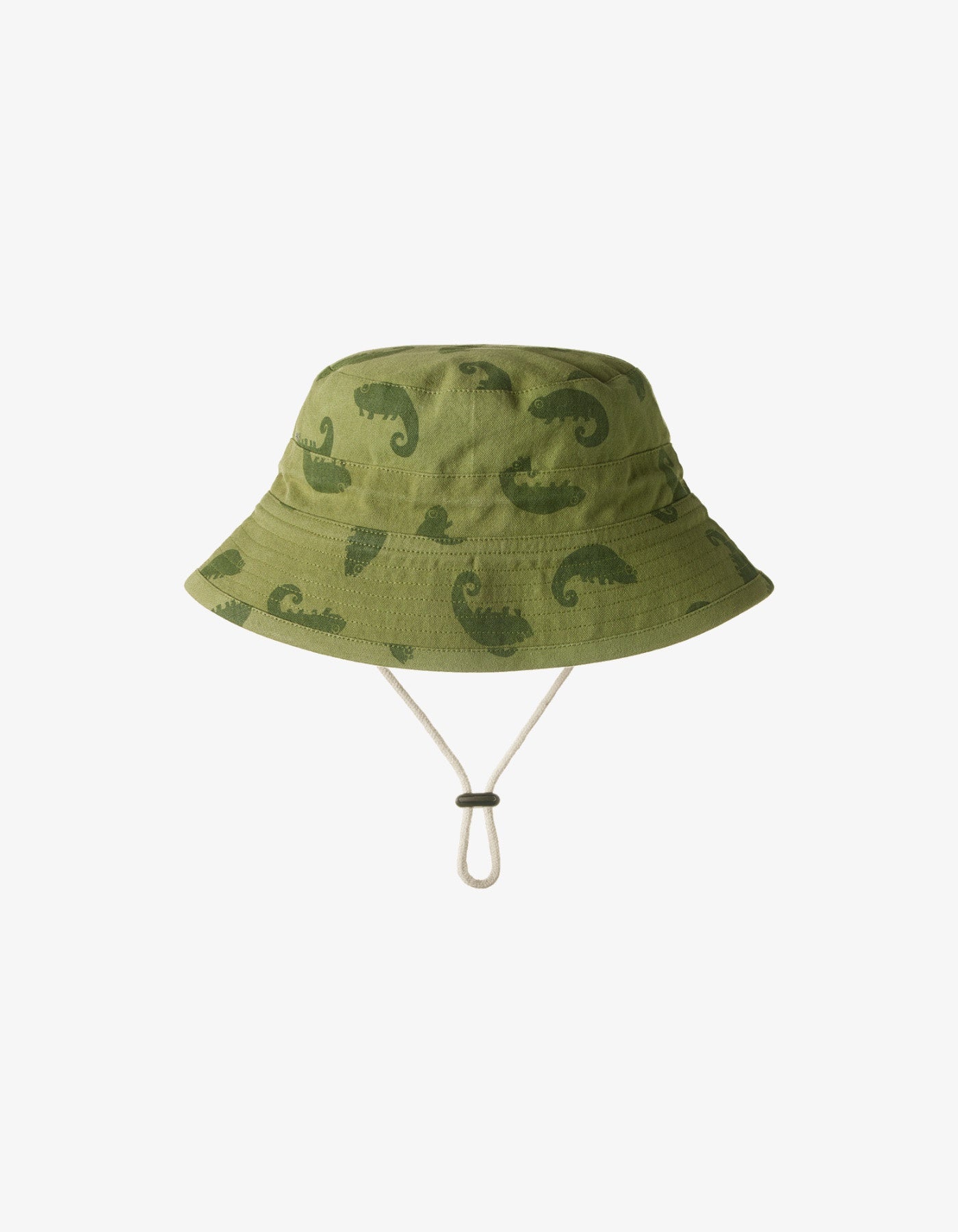 Nature Baby Bucket Hat Chameleon Print