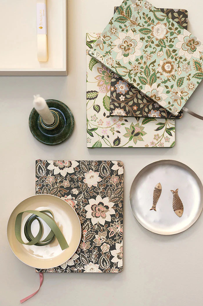 Bungalow Notebook Lined Paper - Divya Fern
