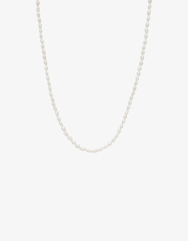By Charlotte Moonlight Pearl Choker Necklace Gold