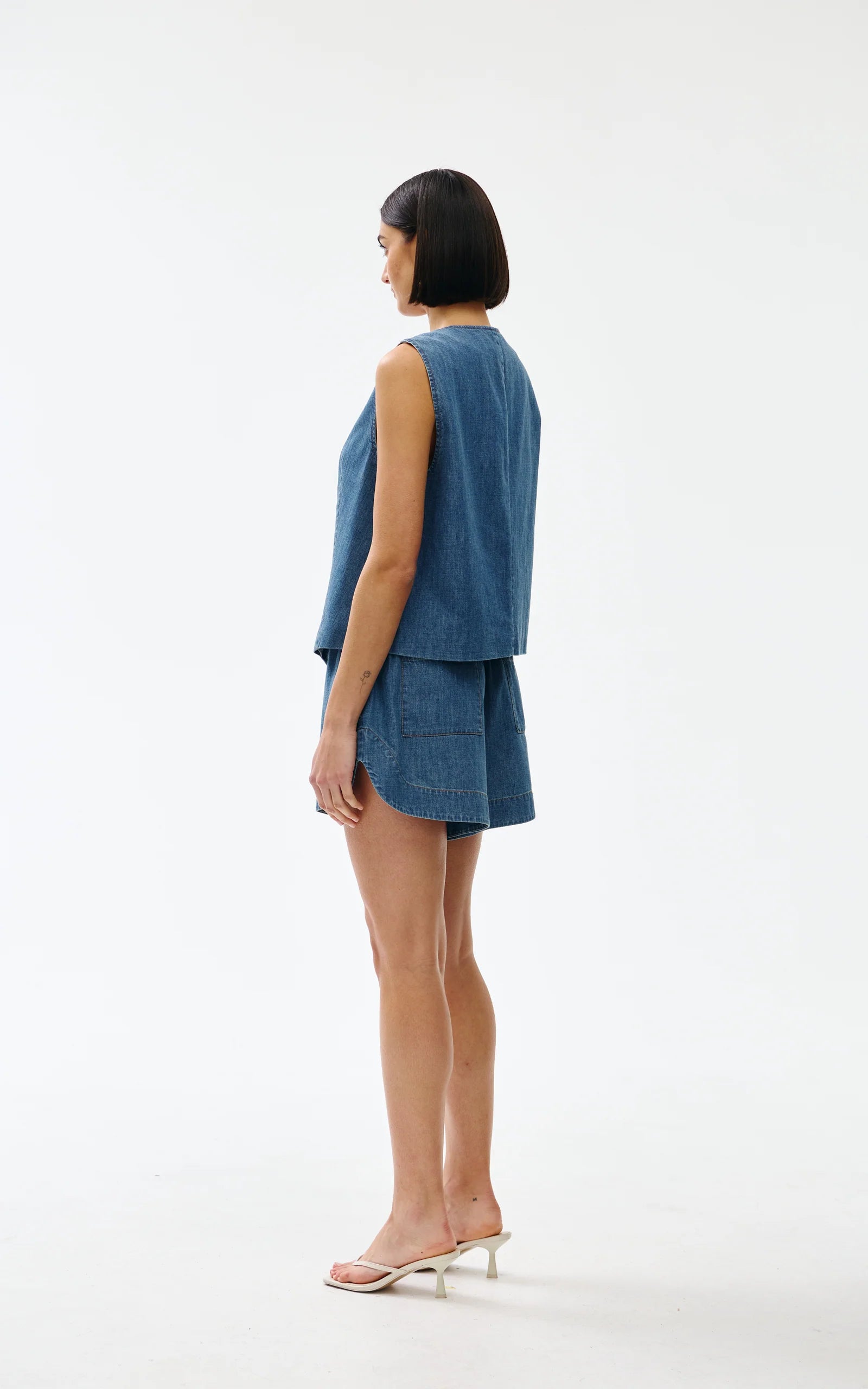 Kinney Camille Vest Denim