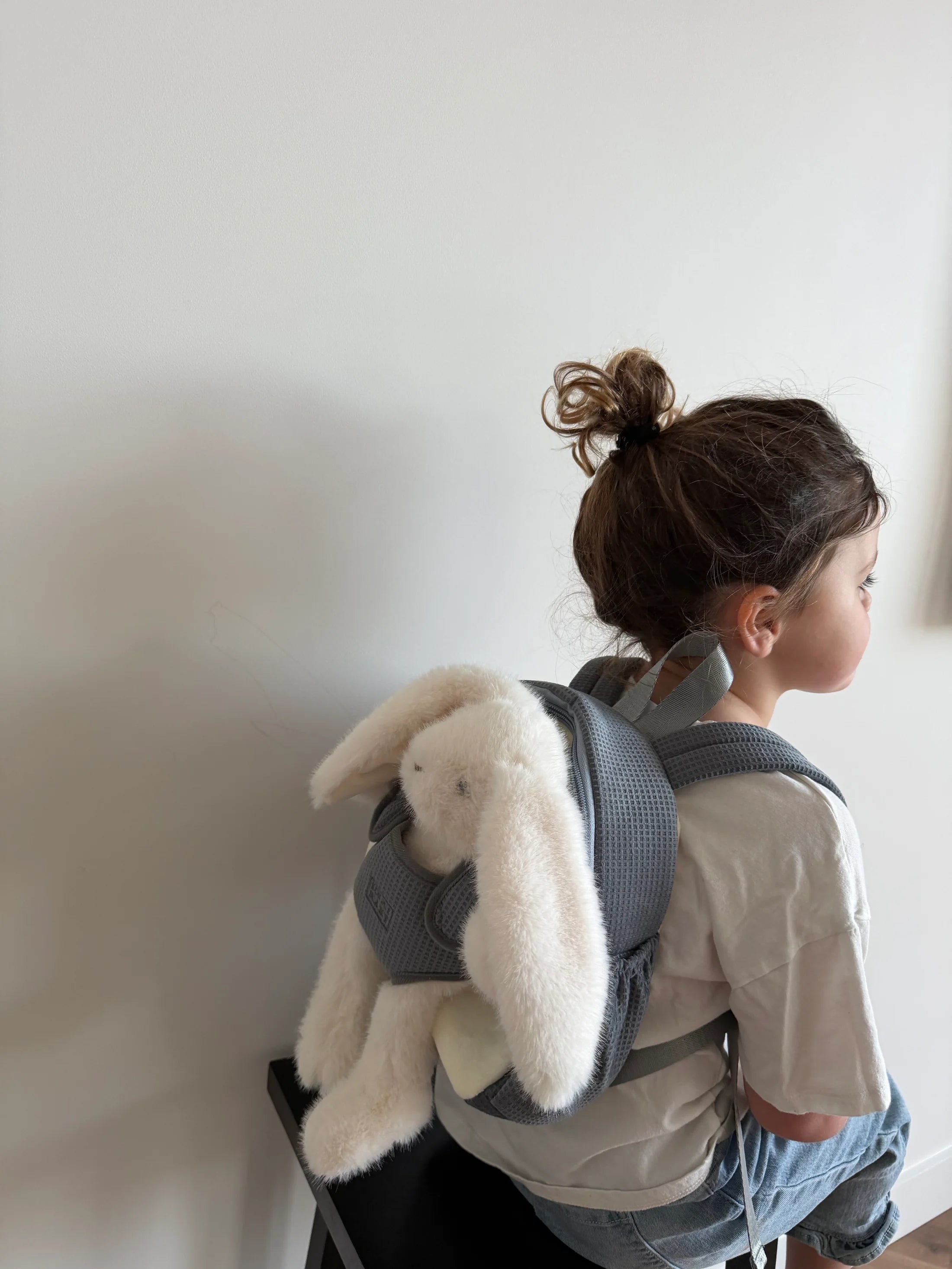 Chai Baby Blue Bunny Kids Backpack | Toddler Backpack