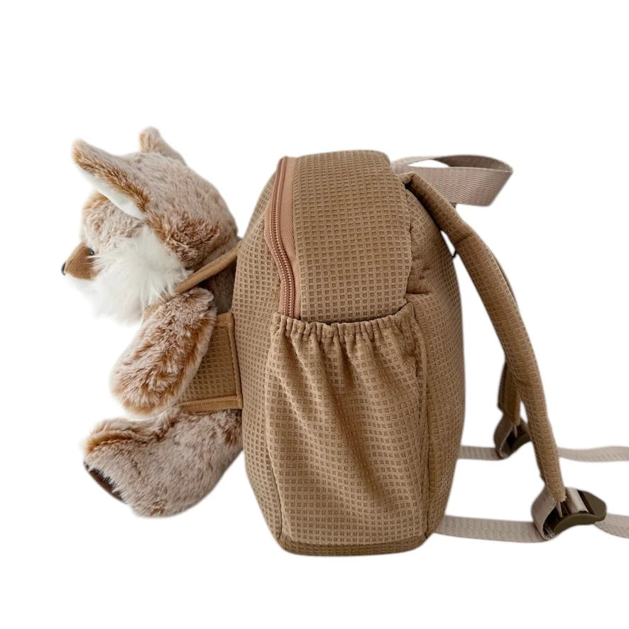 Chai Baby Brown Fox Kids Backpack | Toddler Backpack