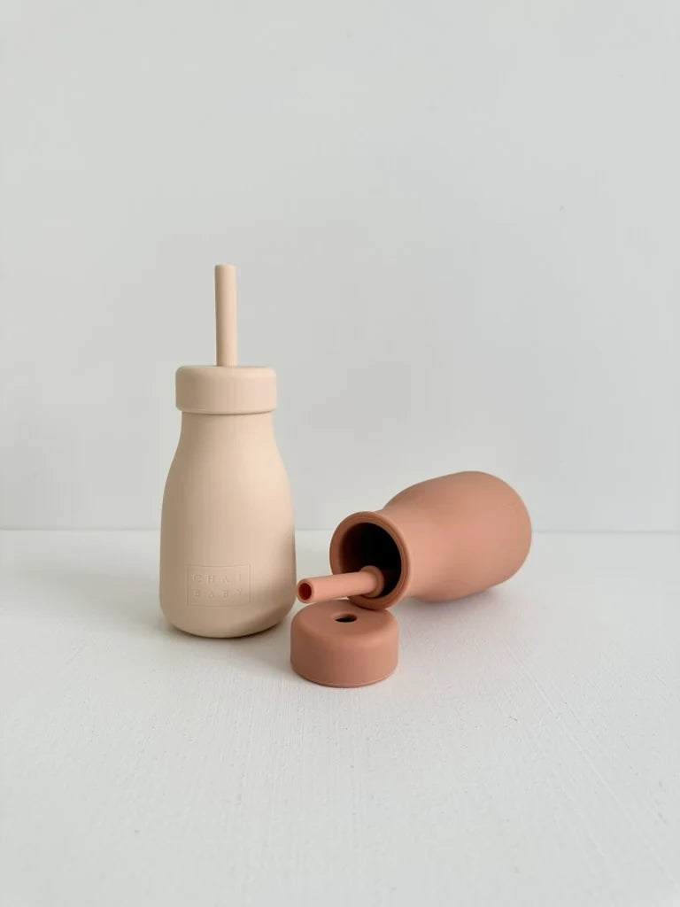 Chai Baby Milk Silicone Kids Smoothie Bottle