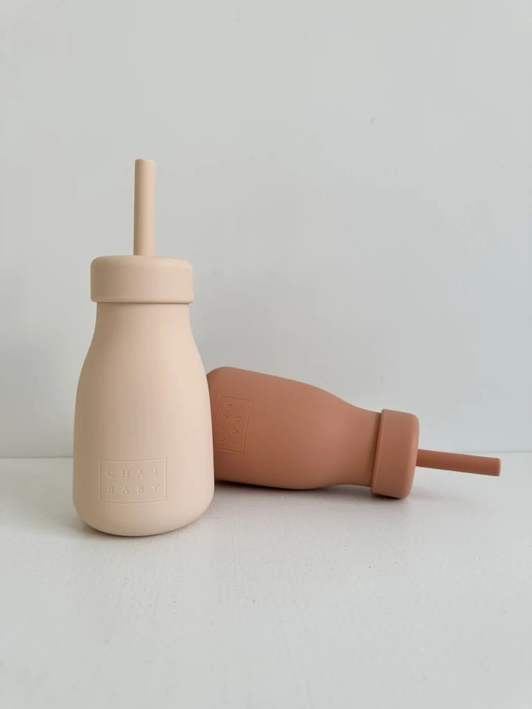 Chai Baby Milk Silicone Kids Smoothie Bottle
