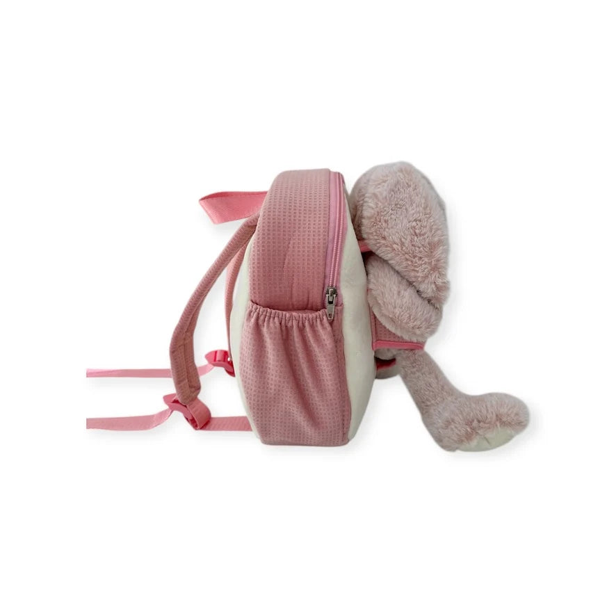 Chai Baby Pink Bunny Kids Backpack | Toddler Backpack