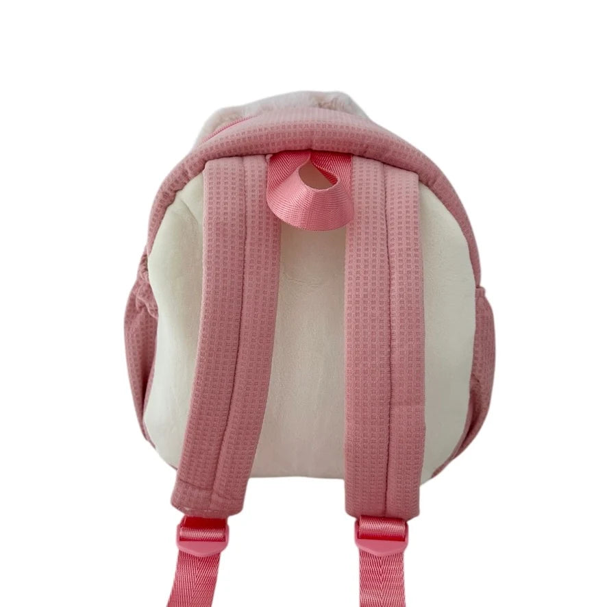 Chai Baby Pink Bunny Kids Backpack | Toddler Backpack