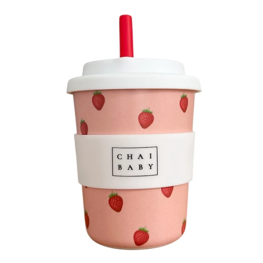 Chai Baby Strawberry Kids Reusable Cup 240ml