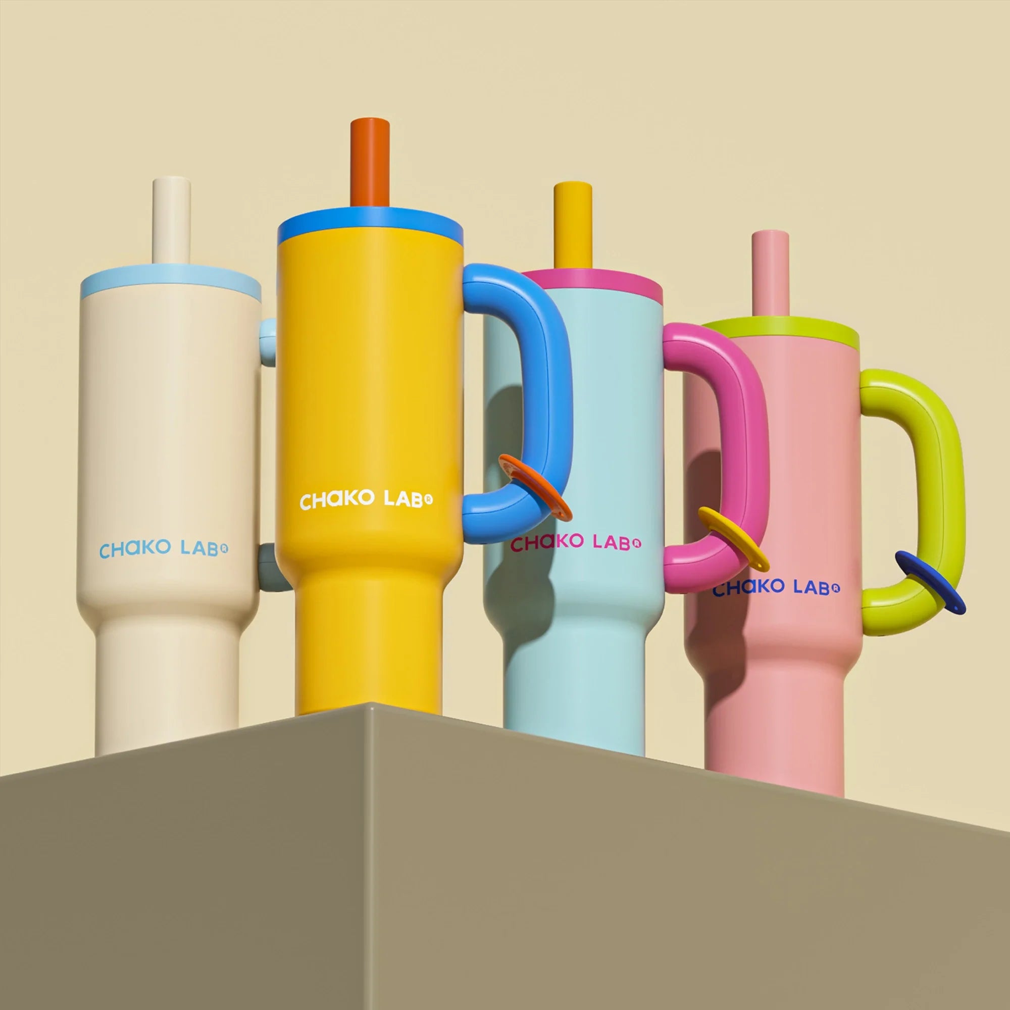 Chako Lab Bawang Tumbler - Blue/Pink