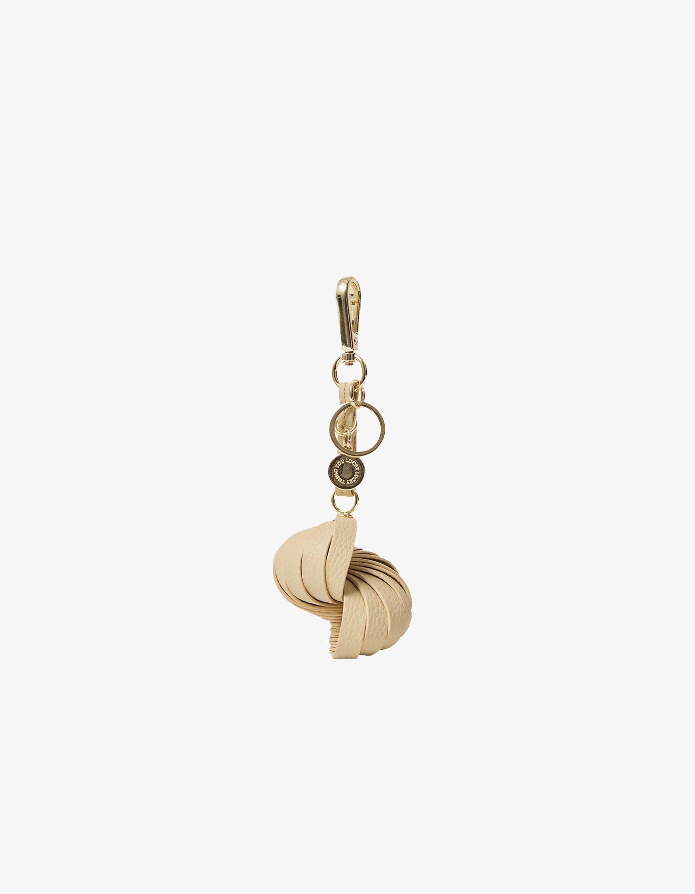 Saben Charm Keyring Conch Sand