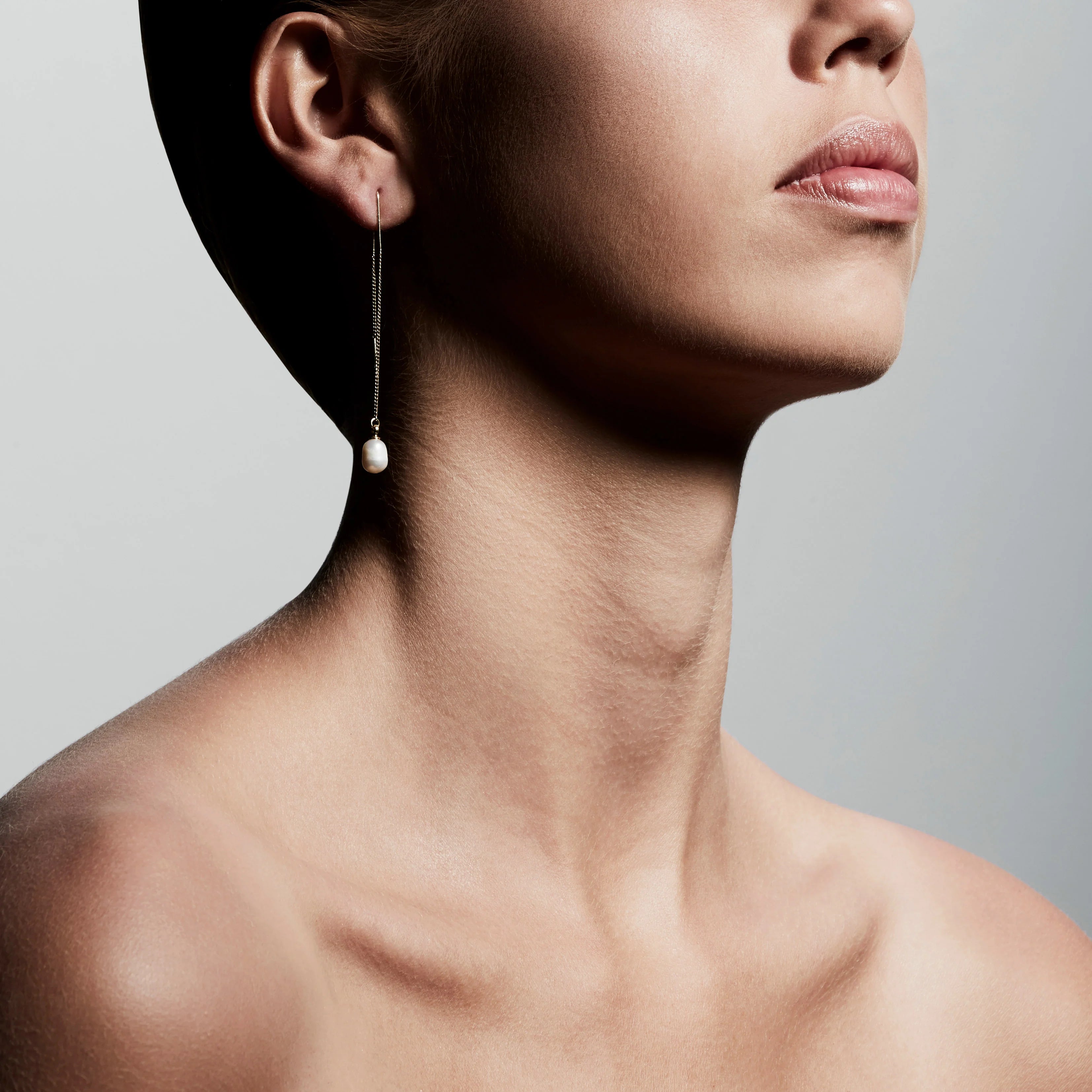 Pilgrim Chloe Pearl Drop Earrings - Gold