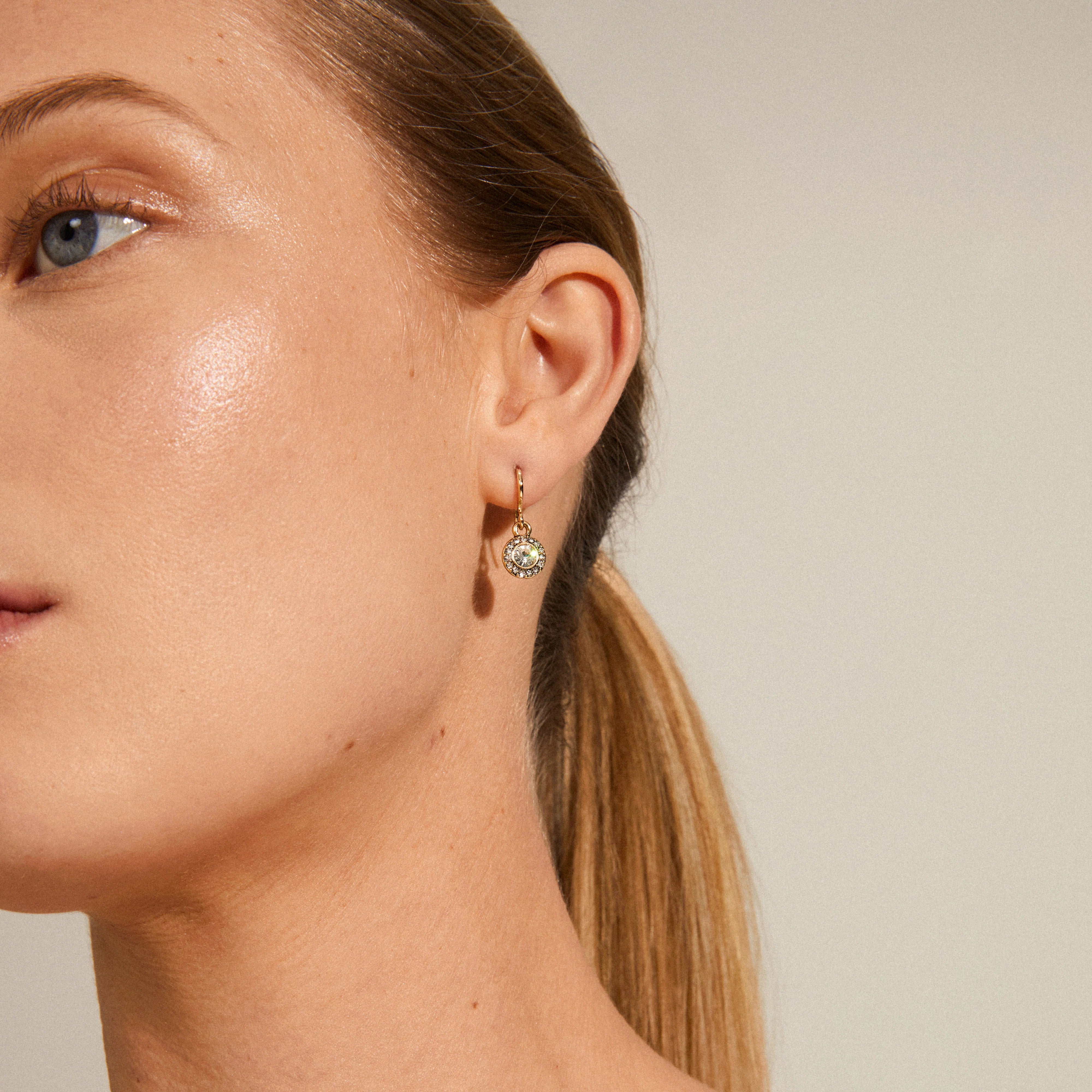 Pilgrim Clementine PI Earrings Gold Plated
