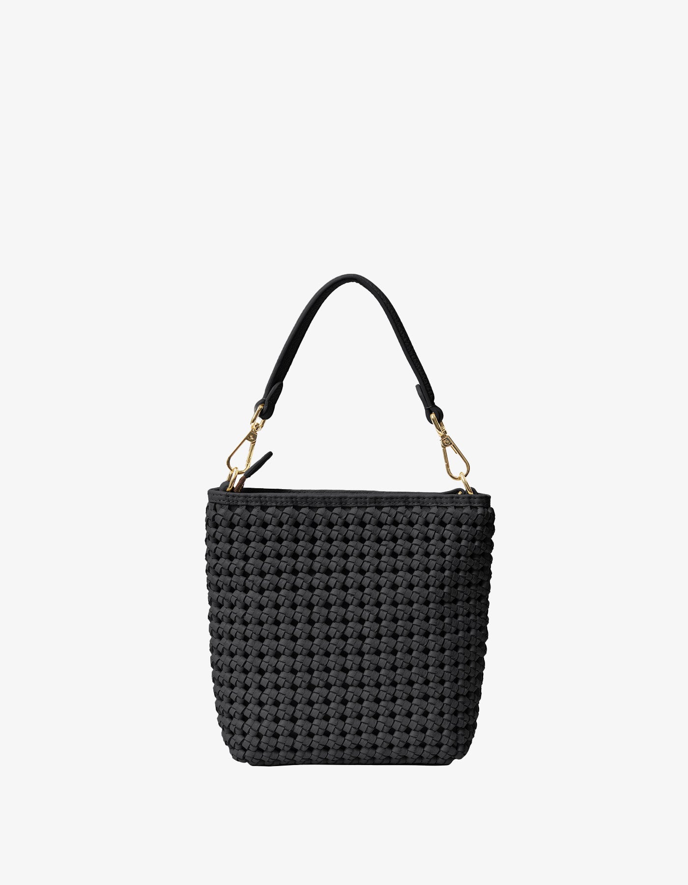 Saben Coco Mini Bag Black Fine Braid