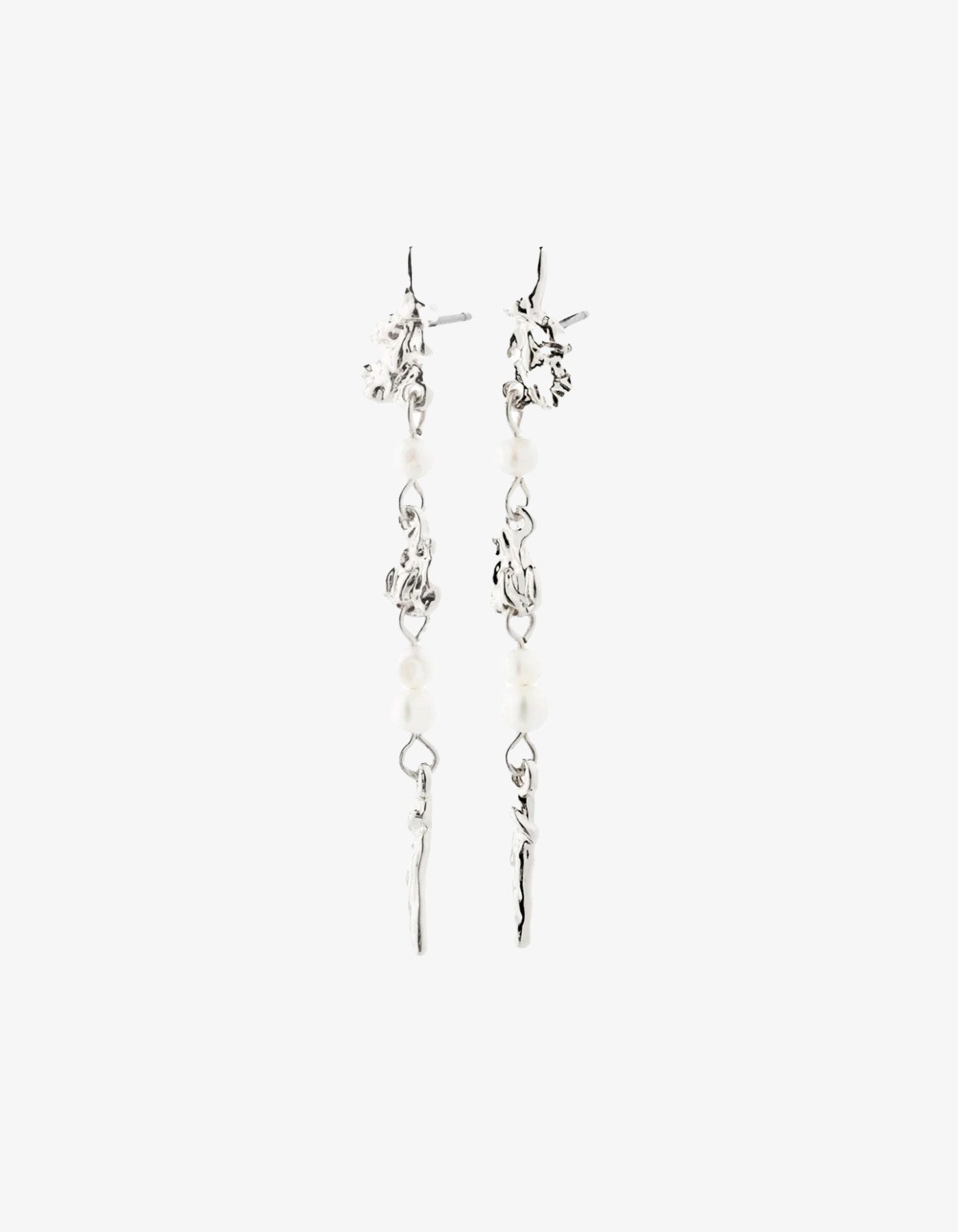 Pilgrim Constance Earrings Silver